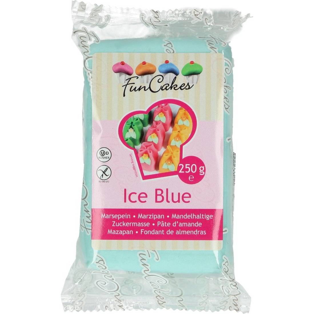 E-shop Vynikajúci marcipán svetlomodrý Ice Blue 250 g