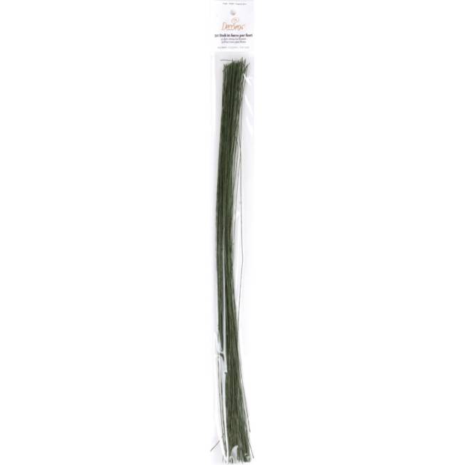 E-shop Květinové drátky zelené silné 50ks 40cm