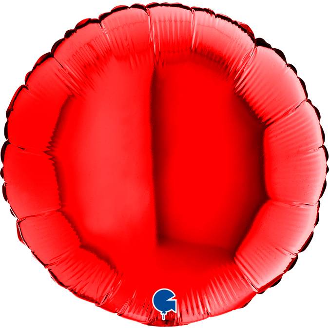 E-shop Nafukovací balónek kulatý 46cm červený