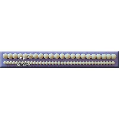 E-shop Silikonová formička perlový pás - korálky