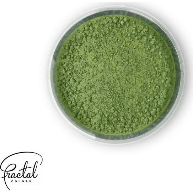 E-shop Jedlá prachová barva Fractal - Moss Green (1,6 g)