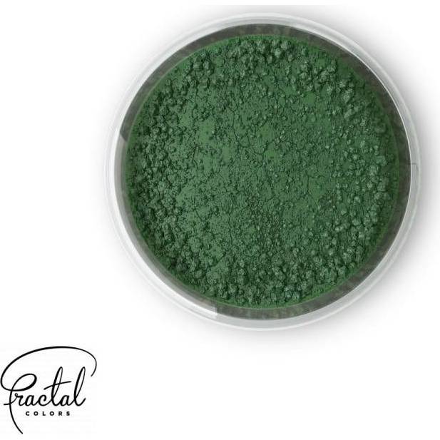 E-shop Jedlá prachová barva Fractal - Grass Green (1,5 g)