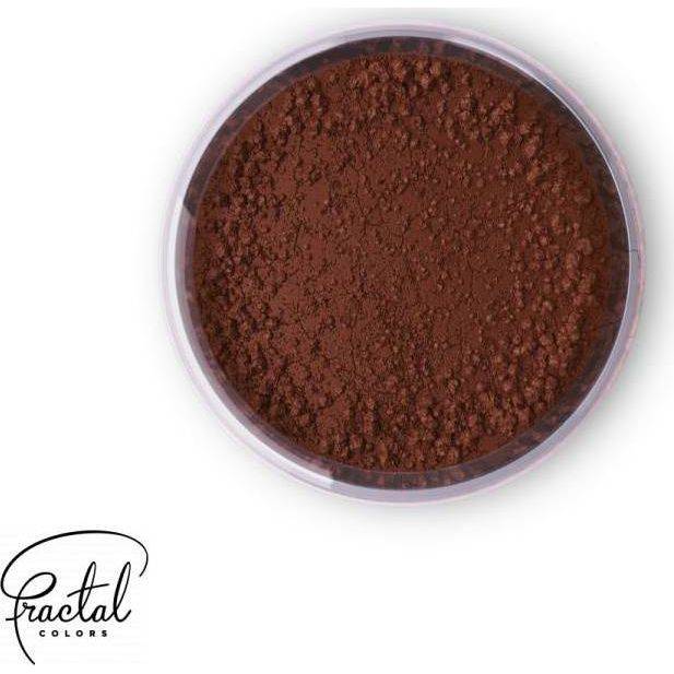 E-shop Jedlá prachová barva Fractal - Dark Chocolate (1,5 g)
