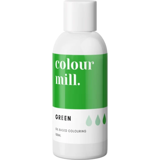 E-shop Olejová barva 100ml vysoce koncentrovaná zelená
