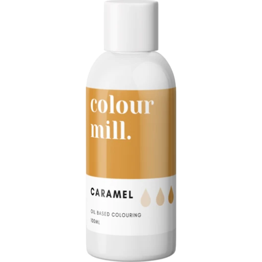 E-shop Olejová barva 100ml vysoce koncentrovaná karamelová