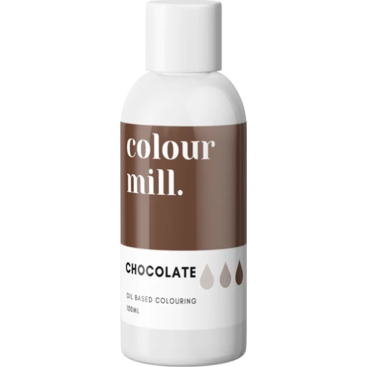 E-shop Olejová barva 100ml vysoce koncentrovaná čokoládová