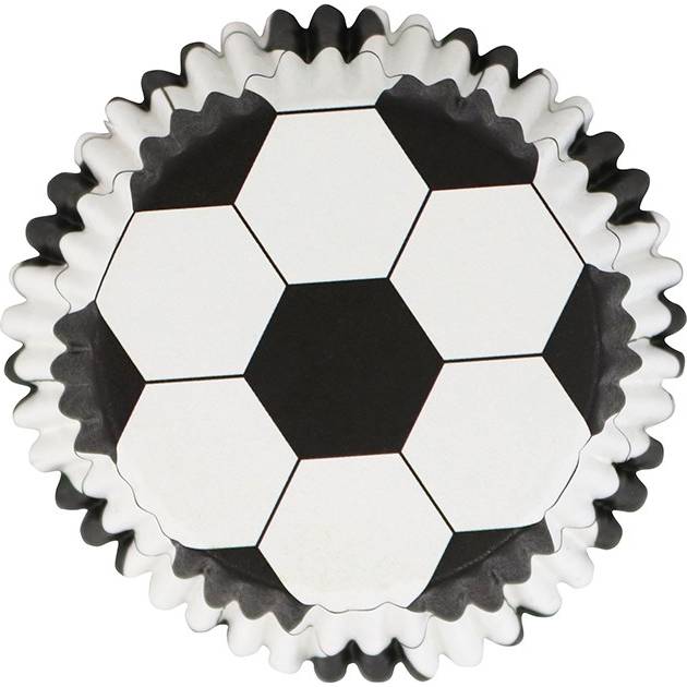 E-shop Košíčky na cupcaky 30ks - fotbalový míč