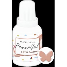 E-shop Gelová barva Food Colours PowerGel (20 g) Royal Salmon