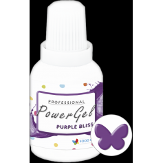E-shop Gelová barva Food Colours PowerGel (20 g) Purple Bliss