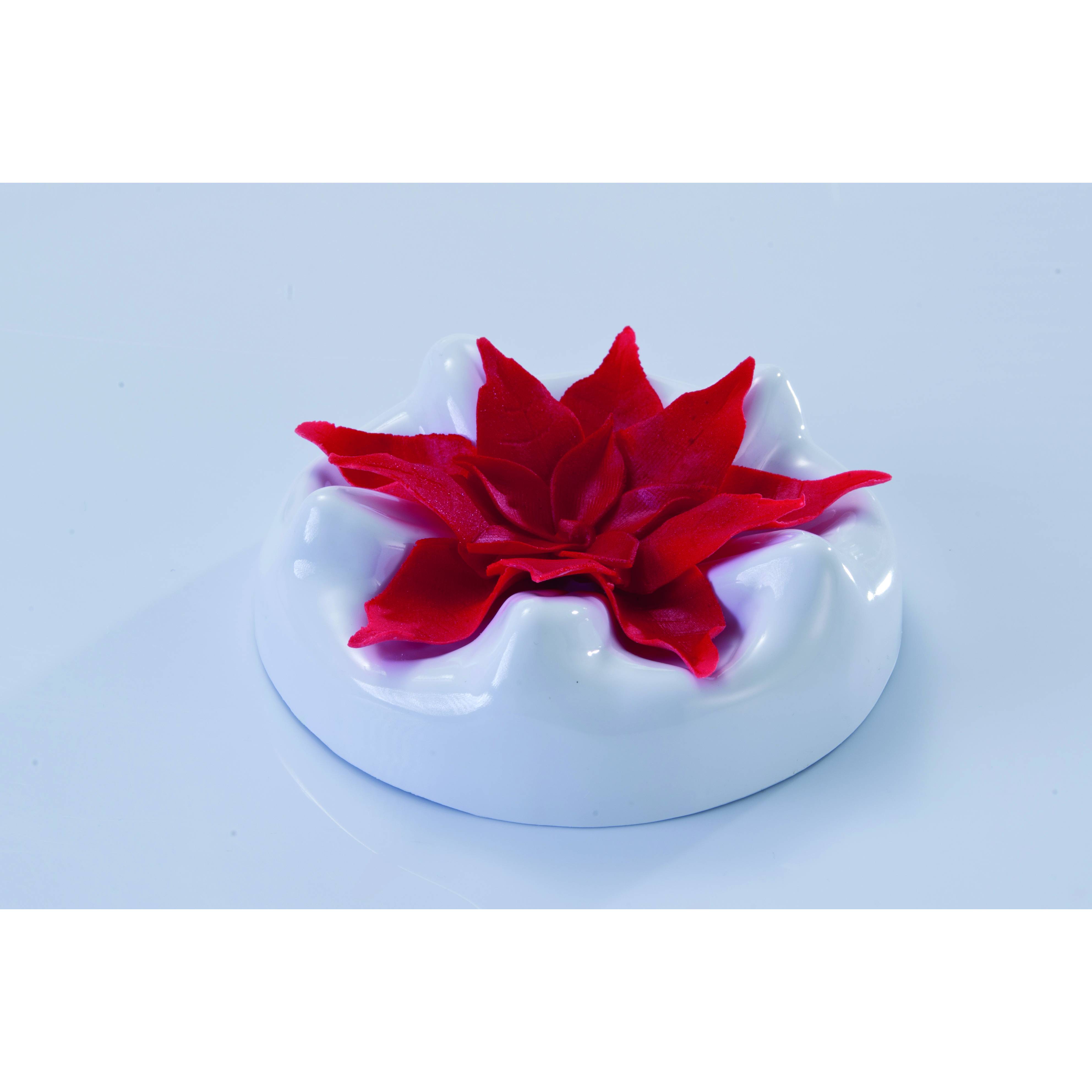 E-shop Formovač na kvetiny 12 × 3,5 cm vianočná hviezda 4ks