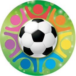 E-shop Jedlý papír fotbalový míč 20cm