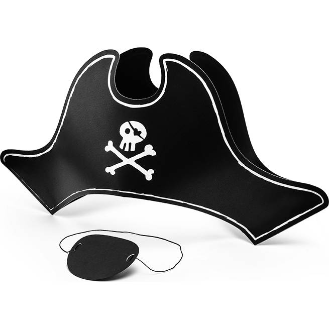 E-shop Párty čepice pirátský klobouk 1ks