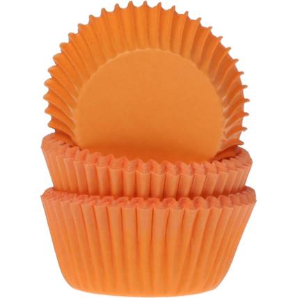 E-shop Košíčky na muffiny mini, oranžový 35x22cm 500ks