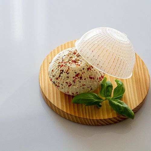 Forma na výrobu sýra 10x10x5cm 250g