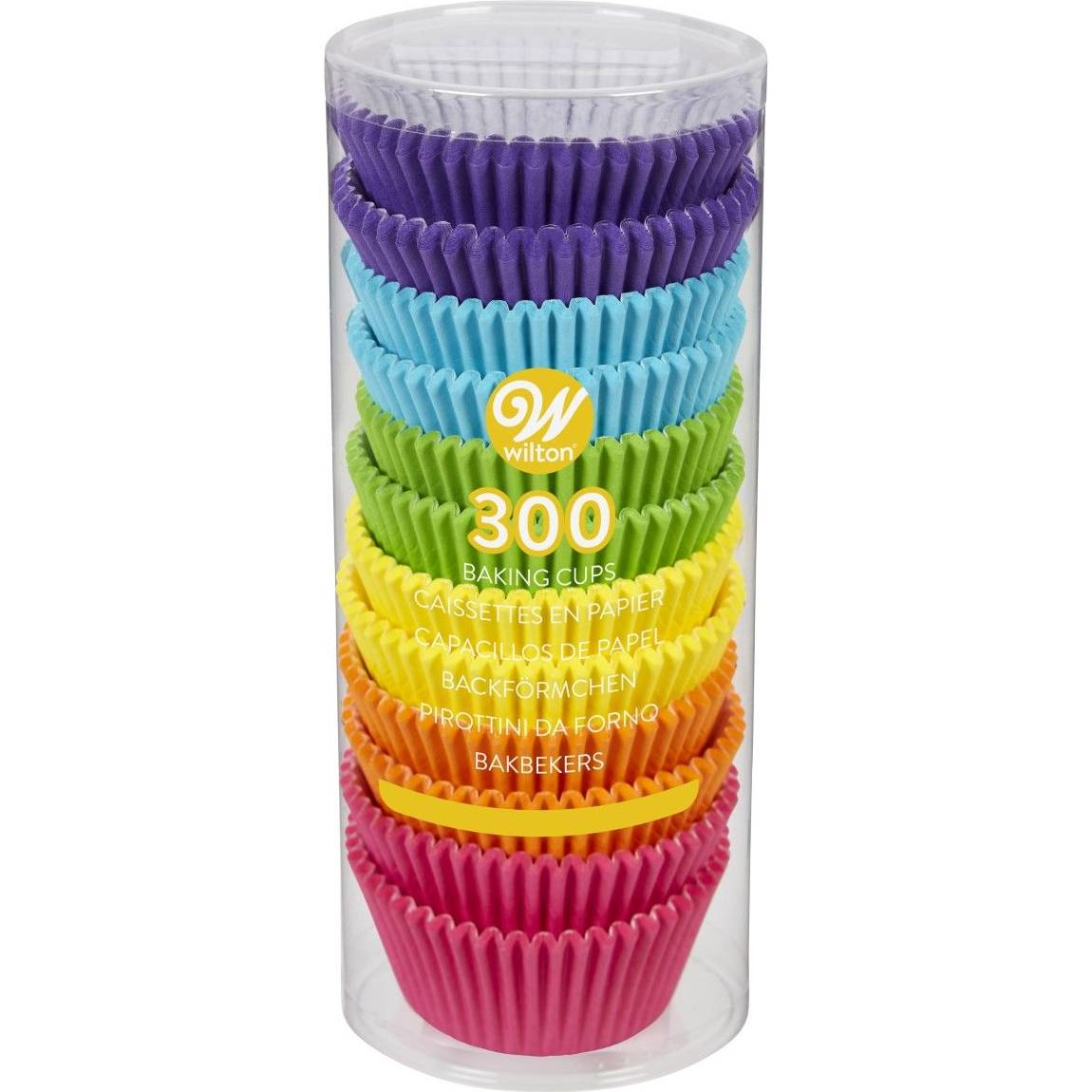 Barevné košičky na muffiny 300ks