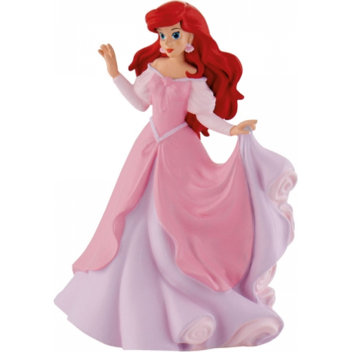 E-shop Figurka na dort Ariel v šatech 10x7cm