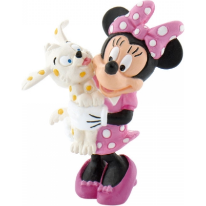 E-shop Figurka na dort Minnie a štěně 7x5cm