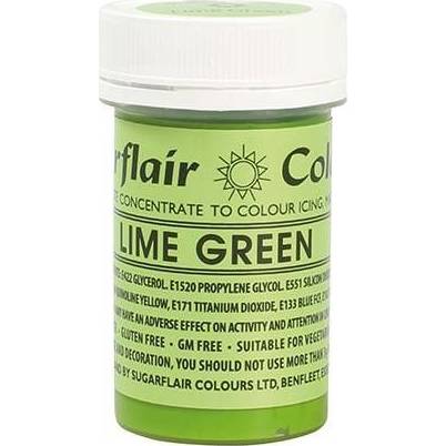 E-shop Gelová barva Sugarflair (25 g) Lime Green