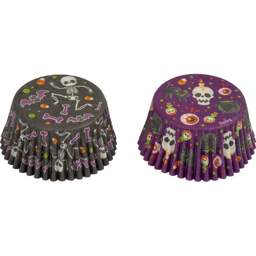 Košíčky na muffiny, halloween 36ks 50 x 32 mm
