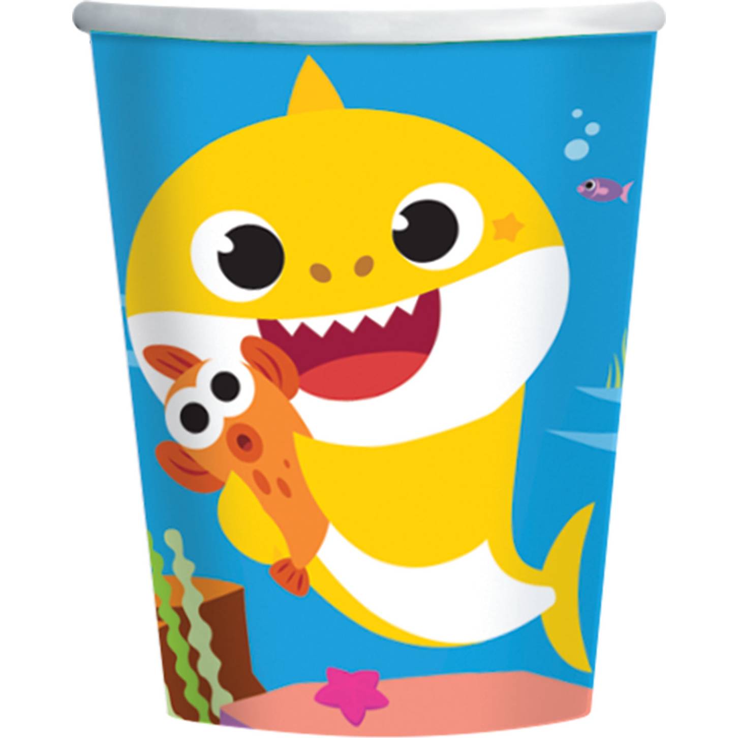 E-shop Kelímky papírové 8ks Baby Shark 250ml