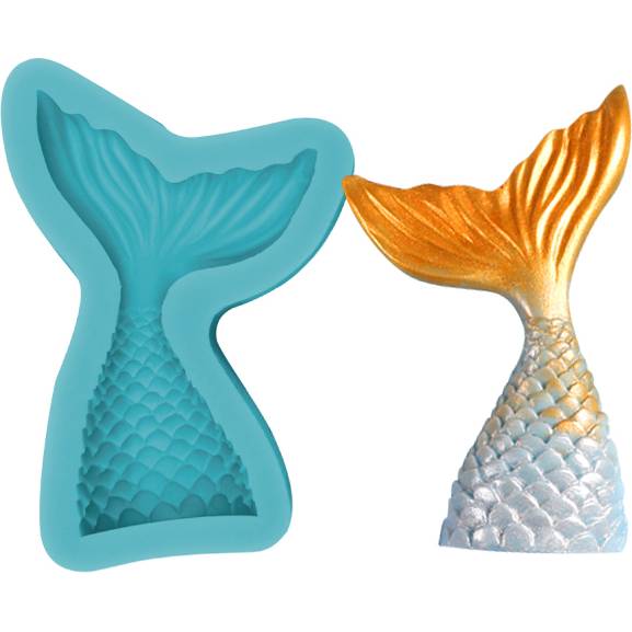 Silikonová forma ocas mořská panna 8cm