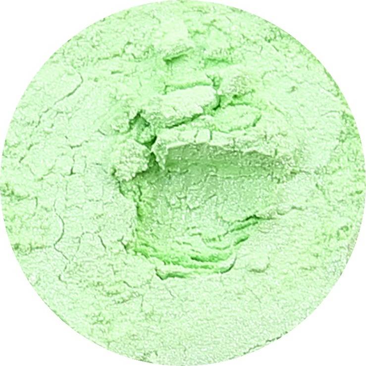 E-shop Prachová barva pastelová zelená 10g