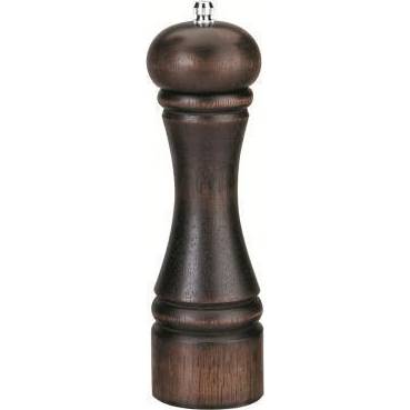 Drevený mlynček na čierne korenie tmavý 15 cm
