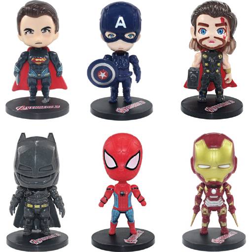 E-shop Figurky Marvel a DC Comics Superhrdinové 6 ks