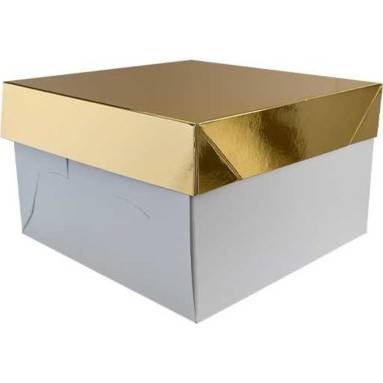E-shop Papírová krabice na panettone 24x24x15cm 1ks