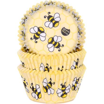 Košíčky na muffiny včelky 50x33 mm