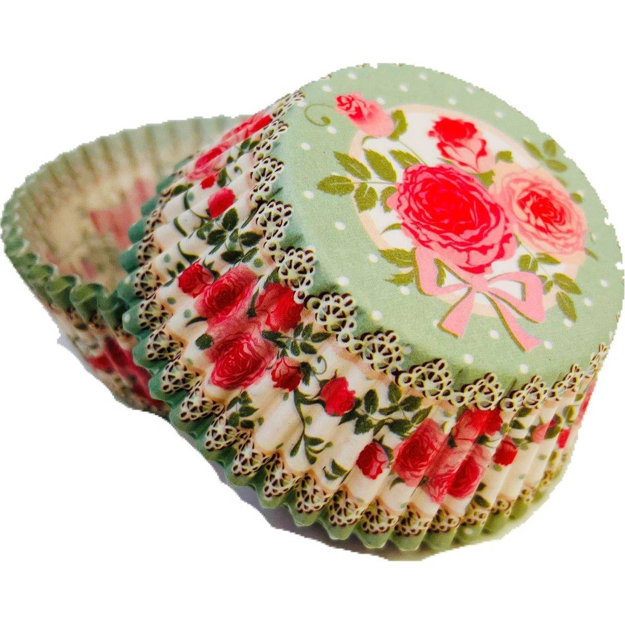 E-shop Košíčky na muffiny růže (50 ks)