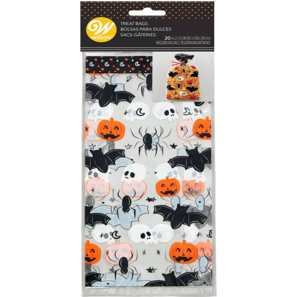 Celofánové sáčky 20ks Halloween