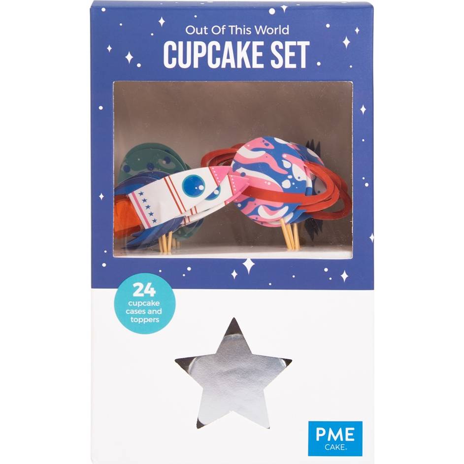 E-shop Cupcake set vesmír, 24ks