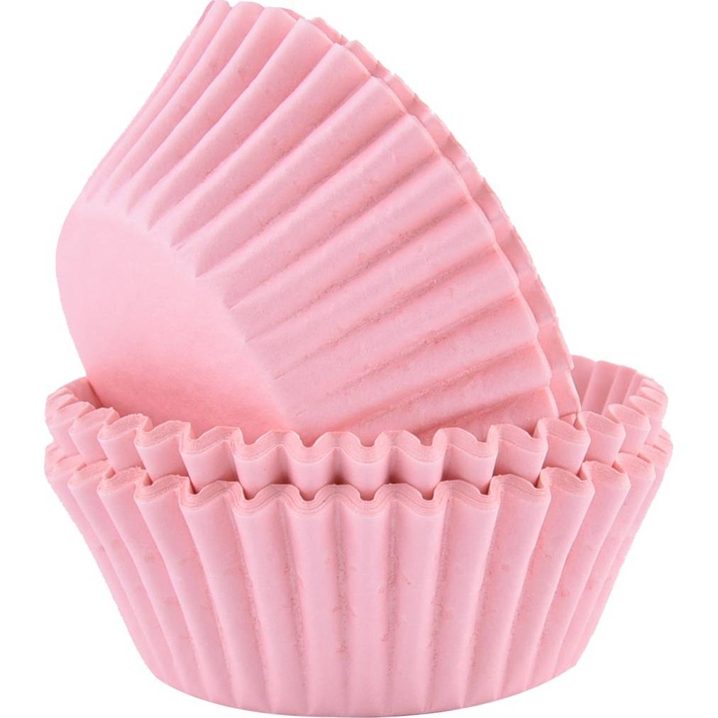 E-shop Košíčky na cupcakes, světle růžový 60ks