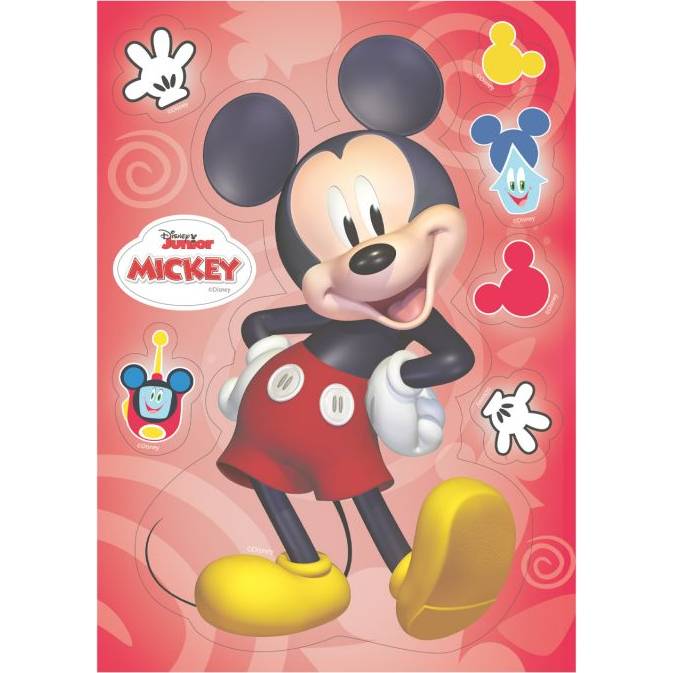 E-shop Jedlý papír Mickey Mouse 14,8x21 cm