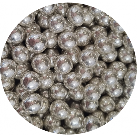 E-shop Čokoládové perličky stříbrné 60g