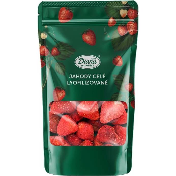 Celé jahody sušené mrazom 25g - Diana - Diana Obrázek